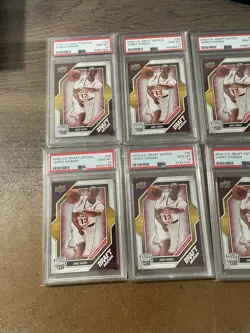 2009 UD Draft Edition #40 James Harden RC Rookie PSA 10 GEM MINT Lot Of 8 - Image 2