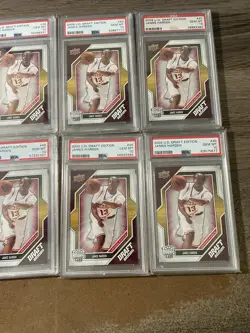 2009 UD Draft Edition #40 James Harden RC Rookie PSA 10 GEM MINT Lot Of 8 - Image 3