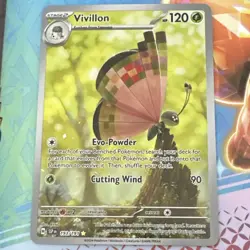 The Pokemon Company Pokemon TCG Vivillon 193/191 SV08 Surging Sparks IR Holo - Image 1