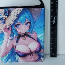 Keqing Eula Card Binder 3-Ring Anime Waifu Redemption 10 In Folder - Image 4