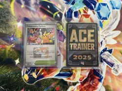 Pokemon Ace Trainer Card 2025 Celebratory Fanfare GRADEABLE - Image 2
