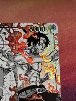 ST30-001 Luffy & Ace Leader Alternate Art Ships Fast 💨 NM One Piece Card - Image 3