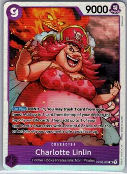 Charlotte Linlin OP08-069 SR Two Legends - One Piece Card - NM - Image 1