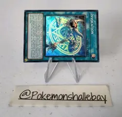 Invocation SHVA-EN043 *NM* 1st Edition Super Rare Yugioh Card - Image 2