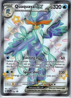 Quaquaval ex SVP 084 SV: Scarlet & Violet Promo Cards - Pokemon Card - NM - Image 1
