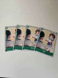 One Piece Card Game English Carte Rika ST12-007 Mint X4 Playset - Image 1
