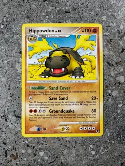 Pokemon TCG Cards Hippowdon 25/111 Rising Rivals Rare NM - Image 1