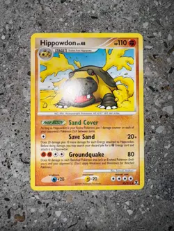 Pokemon TCG Cards Hippowdon 25/111 Rising Rivals Rare NM - Image 3