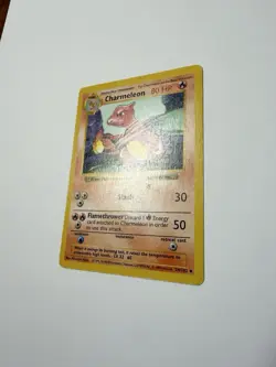 Pokemon TCG Charmeleon Base Set, Shadowless Uncommon Card 24/102 Unlimited - Image 2