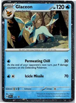 Glaceon - (Cosmos Holo) Promo SV: Scarlet & Violet Promo Cards 171 NM Holo - Image 1