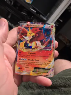 Delphox EX XY19 Black Star 170HP Pokemon TCG Card - Image 1