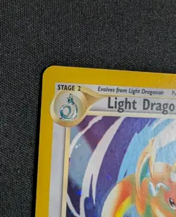 Pokemon TCG Light Dragonite Neo Destiny Holo Card 14/105 NM Vintage WOTC - Image 2