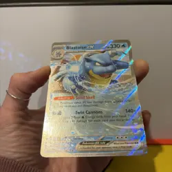 💧 Blastoise ex 030/142 Ultra Rare Stellar Crown Pokemon Card NM🦋🔵 - Image 4