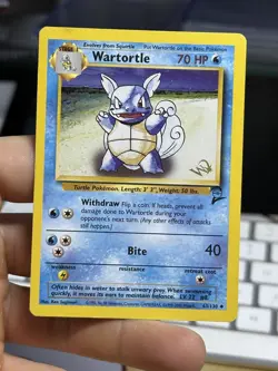 W-STAMPED Wartortle 63/130 Base Dark Arbok 19/82 Vintage Pokemon Card Lot WOTC - Image 3