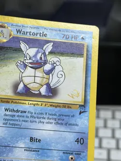 W-STAMPED Wartortle 63/130 Base Dark Arbok 19/82 Vintage Pokemon Card Lot WOTC - Image 4