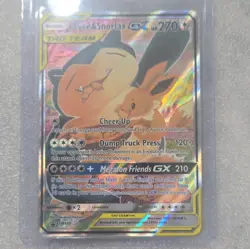 Pokemon TCG Eevee & Snorlax GX SM169 - Image 1