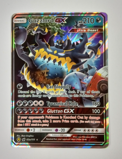 Pokemon Guzzlord GX 63a/111 Alternate Art Promo Holo Card Crimson Invasion NM - Image 1