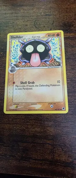Shellder 63/101 Common Dragon Frontiers Pokemon Lightly Played - Image 1