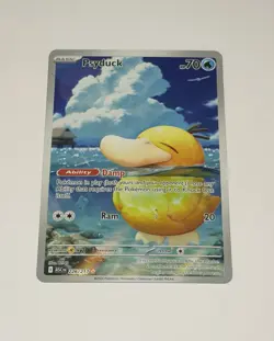 Psyduck 226/217 Illustration Rare Ascended Heroes Pokemon Card TCG Holo NM - Image 1