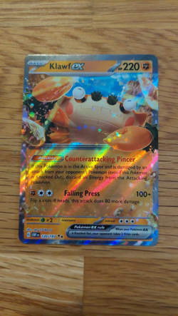 Klawf ex (120/197) Full-Art Pokemon card - Image 2