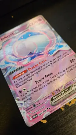 Jellicent ex 45/86 Full-Art Pokemon card - Image 1