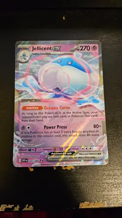 Jellicent ex 45/86 Full-Art Pokemon card - Image 2