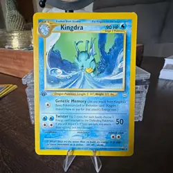 Pokemon TCG Neo Revelation Kingdra 19/64 Regular Rare 1st Edition English 90 HP - Image 1