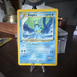 Pokemon TCG Neo Revelation Kingdra 19/64 Regular Rare 1st Edition English 90 HP - Image 2