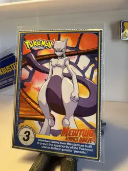 Ninetales #38 Poketrivia Burger King Promo Nintendo 1999 Mewto Pokemon Card LP - Image 3