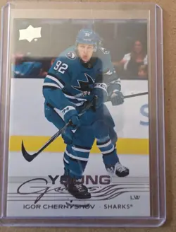 2025-26 Upper Deck Extended Igor Chernyshov Young Guns RC #739 - Image 1