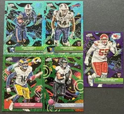 2025 Topps Cosmic Chrome 5 Card Numbered Lot - Image 1