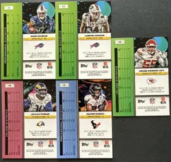 2025 Topps Cosmic Chrome 5 Card Numbered Lot - Image 2