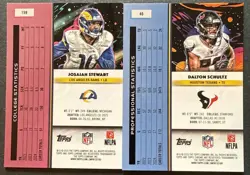 2025 Topps Cosmic Chrome 5 Card Numbered Lot - Image 4