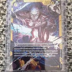 Bandai One Piece Card Game Enel Character OP15-118 Special Rare Foil 8000 Cost 6 - Image 1