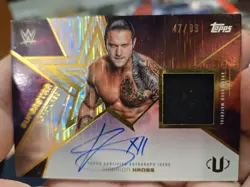 Karrion Kross Auto Patch #/99 2025 Topps WWE Universe Killer Kross - Image 1