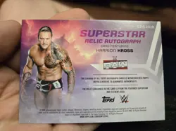 Karrion Kross Auto Patch #/99 2025 Topps WWE Universe Killer Kross - Image 4