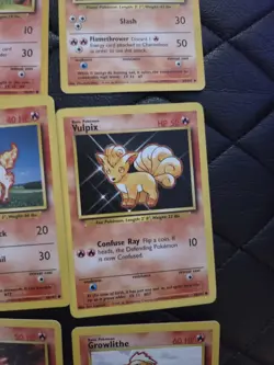 Pokemon Base Set 102 Fire Pokemon 6 Item Bundle Vintage 1999 Pokemon Cards - Image 5