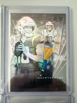 Justin Herbert Rookie Card Lot Set of 6 LA Chargers QB RC - 2020 Panini - Image 4