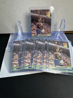 Shaquille Shaq O’Neal 1992-93 Fleer Ultra Rookie RC #328 Orlando Magic Lot Of 10 - Image 1