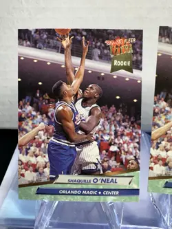 Shaquille Shaq O’Neal 1992-93 Fleer Ultra Rookie RC #328 Orlando Magic Lot Of 10 - Image 2