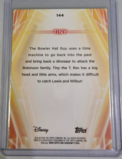 2026 Topps Disney Neon- Tiny -Rainbow Foil #144 Meet the Robinsons - Image 2