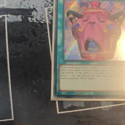 Yugioh!- Pot Of Sloth- CORI-EN061- Secret Rare - Image 2