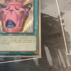 Yugioh!- Pot Of Sloth- CORI-EN061- Secret Rare - Image 3