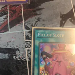 Yugioh!- Pot Of Sloth- CORI-EN061- Secret Rare - Image 5