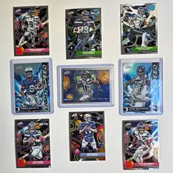 2025 Topps Cosmic Chrome Jaxon Smith-Njigba Stars In The Night + Seahawks Lot - Image 1