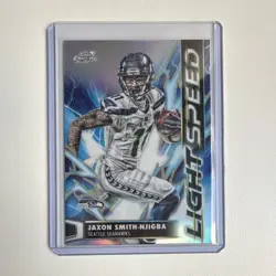 2025 Topps Cosmic Chrome Jaxon Smith-Njigba Stars In The Night + Seahawks Lot - Image 3