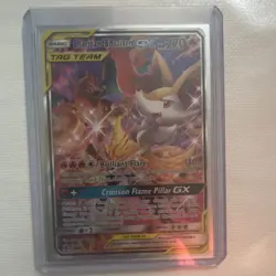 Pokemon TCG Charizard & Braixen GX TAG TEAM SM230 Promo Holo 270 HP English - Image 1