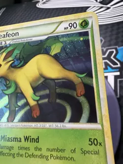 Leafeon 13/95 Call of Legends Holo w/ Swirl - Pokemon TCG LP/MP - Image 3