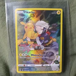 Pikachu TG05/TG30 Swsh11: Lost Origin Trainer Gallery Holo English Pokemon TCG - Image 1