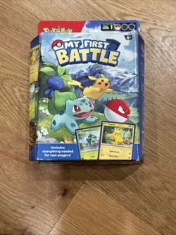 Pokemon My First Battle Pikachu And Bulbasaur Set Sealed - Box Wear And Tear - Image 1